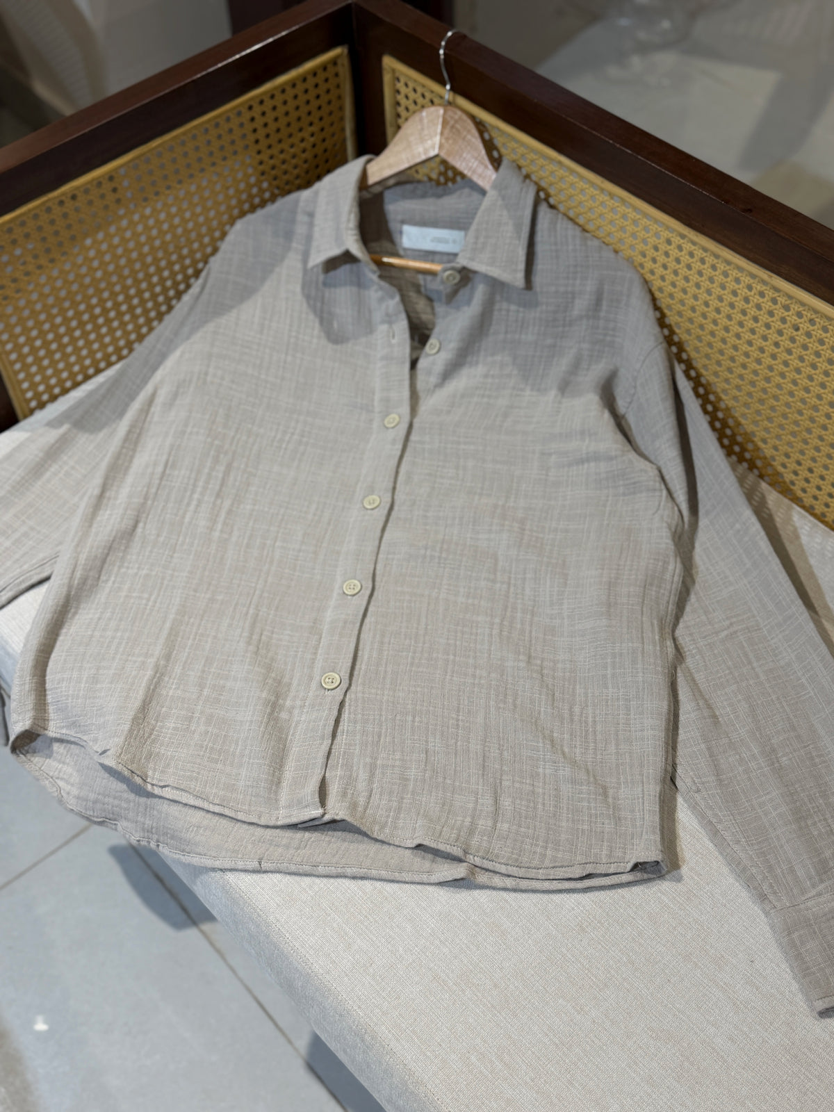 Urban Oversized Shirt - Gray