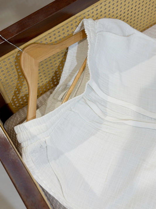 Urban Relaxed Baggy Pant - White