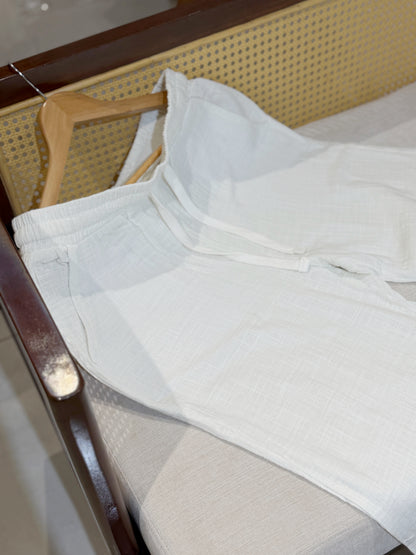 Urban Relaxed Baggy Pant - White