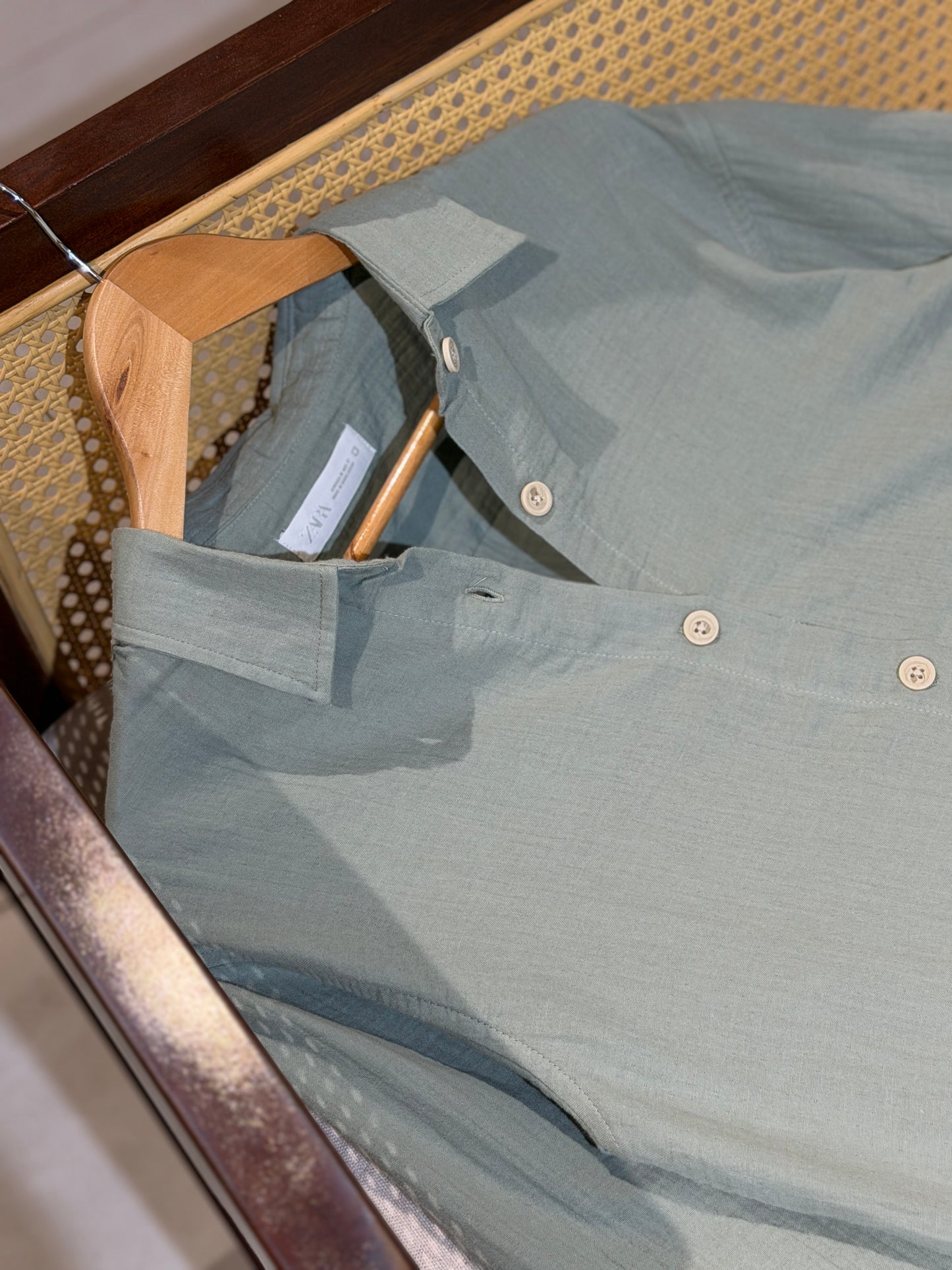 Urban Oversized Shirt - Olive